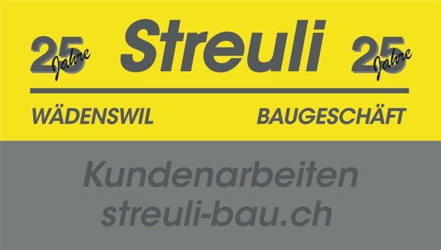 Referenz Bauunternehmer Streuli-Bau